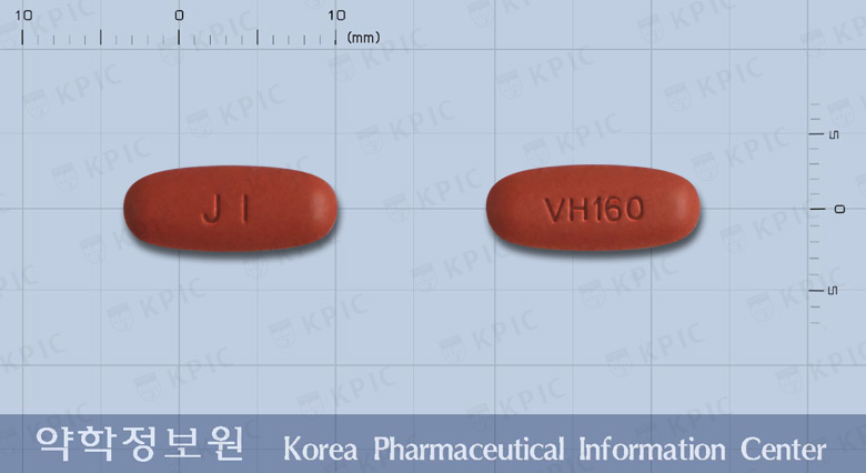 코디오발탄정160/12.5밀리그램 제품 이미지