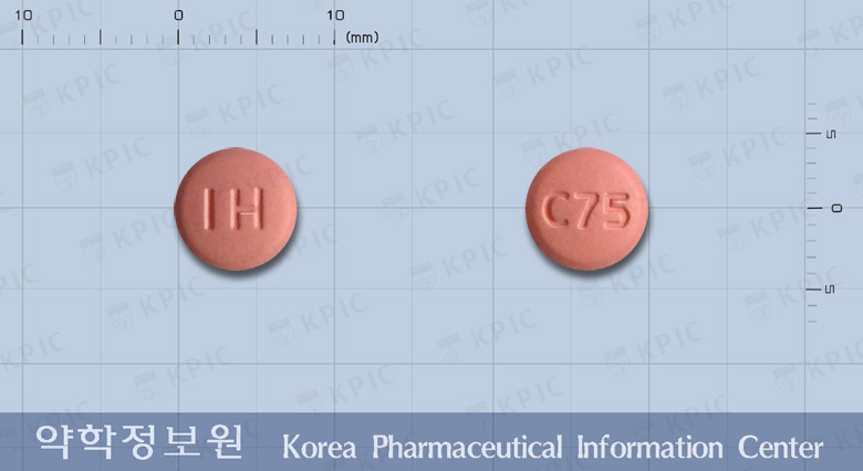 클리델정(클로피도그렐황산수소염) 제품 이미지