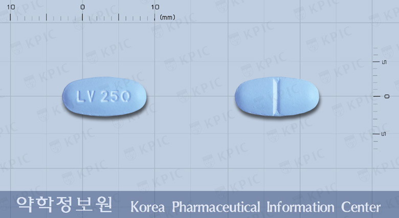 레비라정250밀리그램(레비티라세탐) 제품 이미지