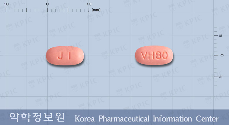 코디오발탄정80/12.5밀리그램 제품 이미지