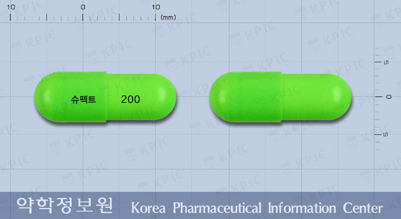 슈펙트캡슐200밀리그램(라도티닙염산염) 제품 이미지