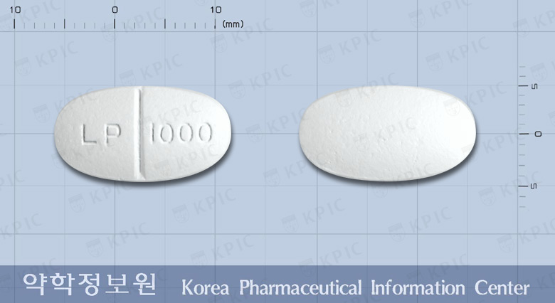 렙필정1000밀리그램(레비티라세탐) 제품 이미지
