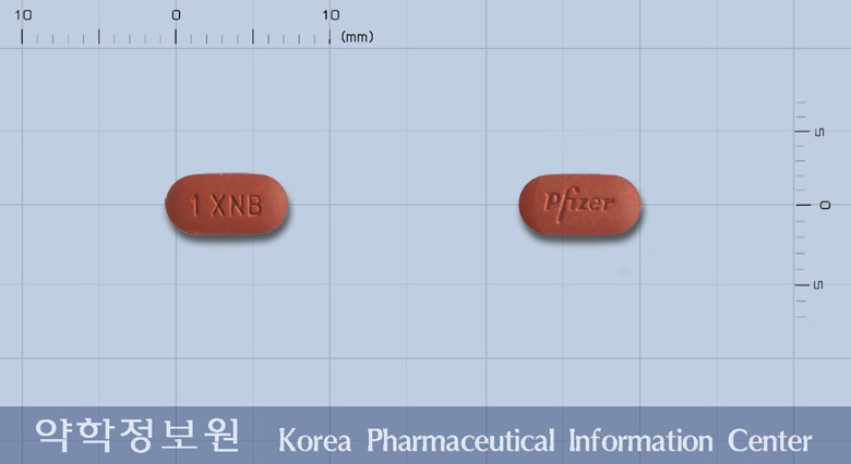 인라이타정1밀리그램(엑시티닙) 제품 이미지