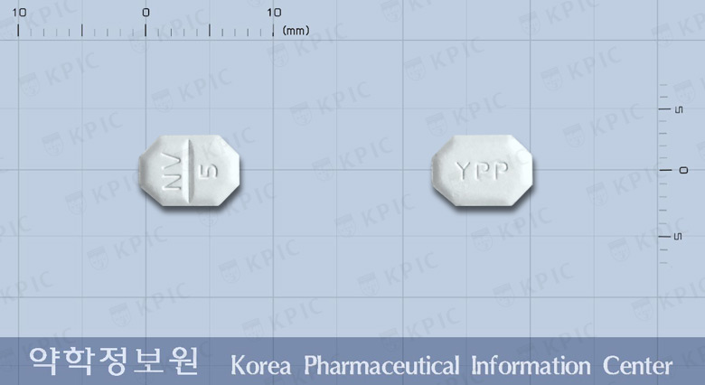 노바크정5밀리그램(암로디핀베실산염) 제품 이미지