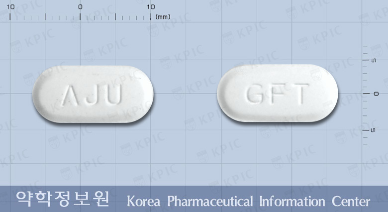 글루파민서방정500밀리그램(메트포르민염산염) 제품 이미지