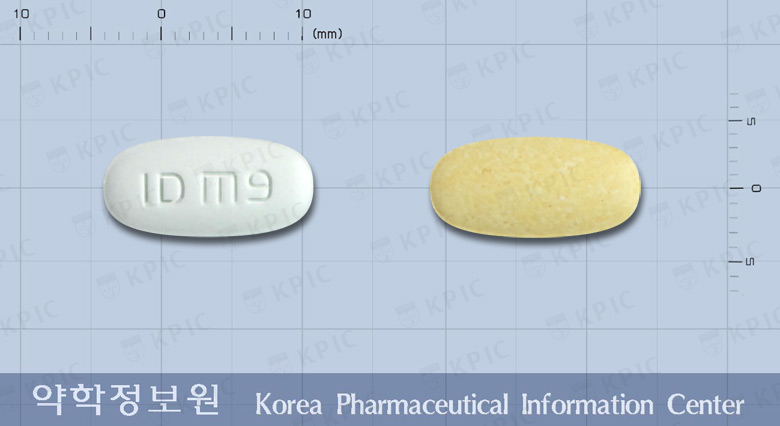 미카테르플러스정80/25밀리그램 제품 이미지