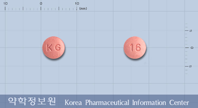 글로아타정16밀리그램(칸데사르탄실렉세틸) 제품 이미지