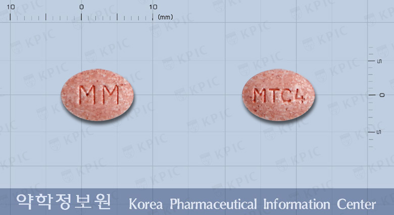 몬테레어츄정4밀리그램(몬테루카스트나트륨) 제품 이미지