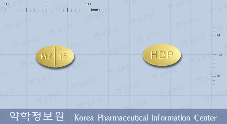멀타핀정15밀리그램(미르타자핀) 제품 이미지