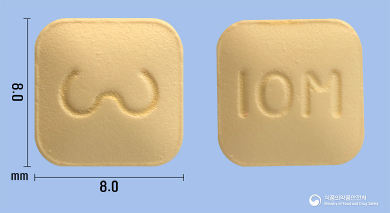 모네카정10mg(몬테루카스트나트륨) 제품 이미지