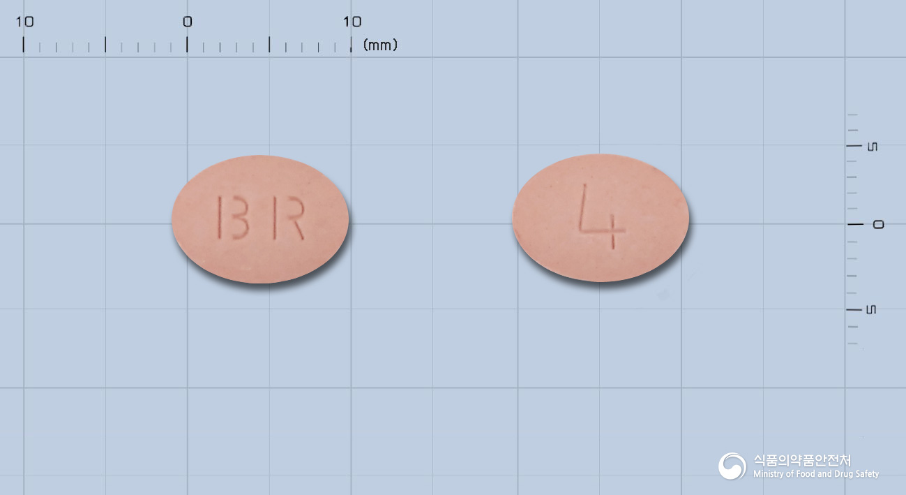 아스루카츄정4mg(몬테루카스트나트륨) 제품 이미지