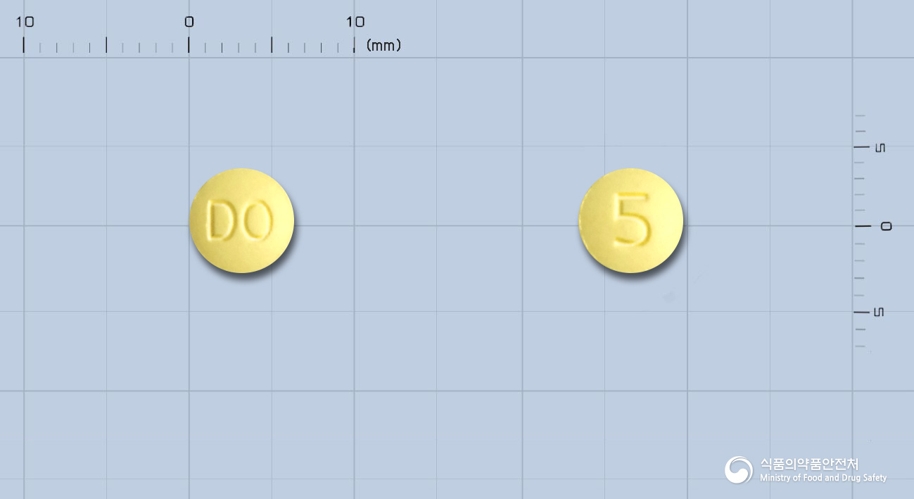 알리세질정5mg(도네페질염산염수화물) 제품 이미지