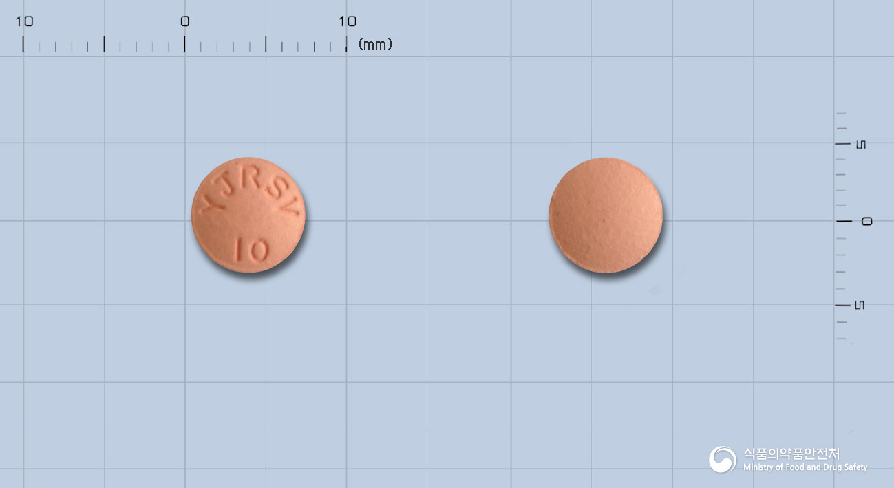 크레아진정10mg(로수바스타틴칼슘) 제품 이미지