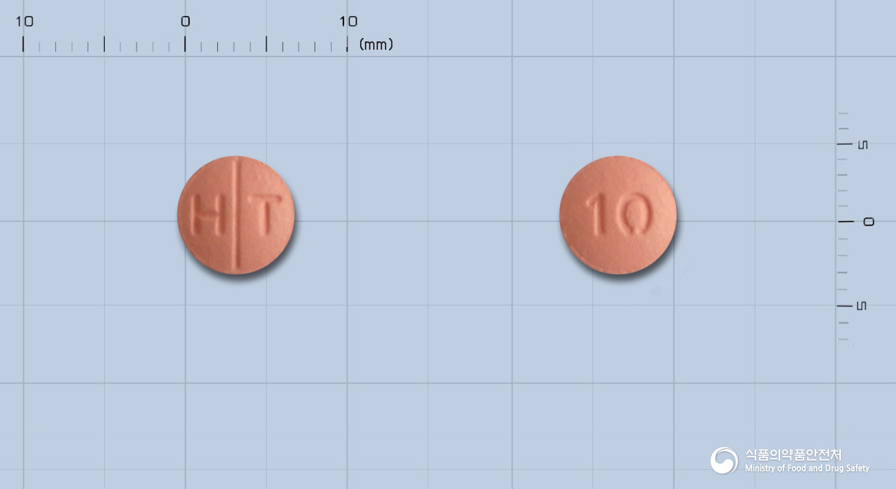 크레스바정10mg(로수바스타틴칼슘) 제품 이미지