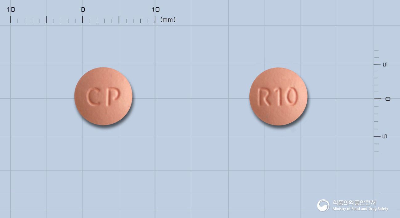씨엠지로수바스타틴정10mg(로수바스타틴칼슘) 제품 이미지