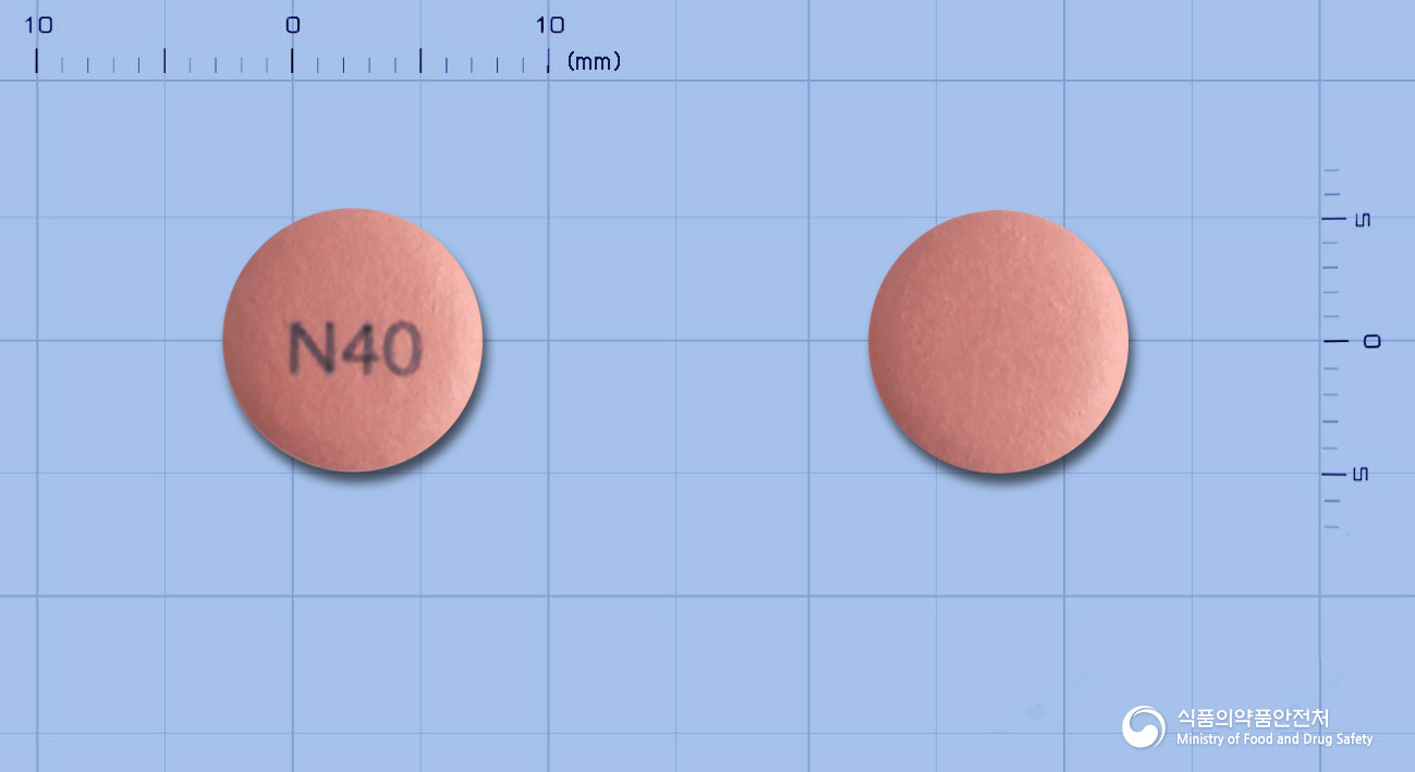 넥스졸정40mg(에스오메프라졸마그네슘삼수화물) 제품 이미지