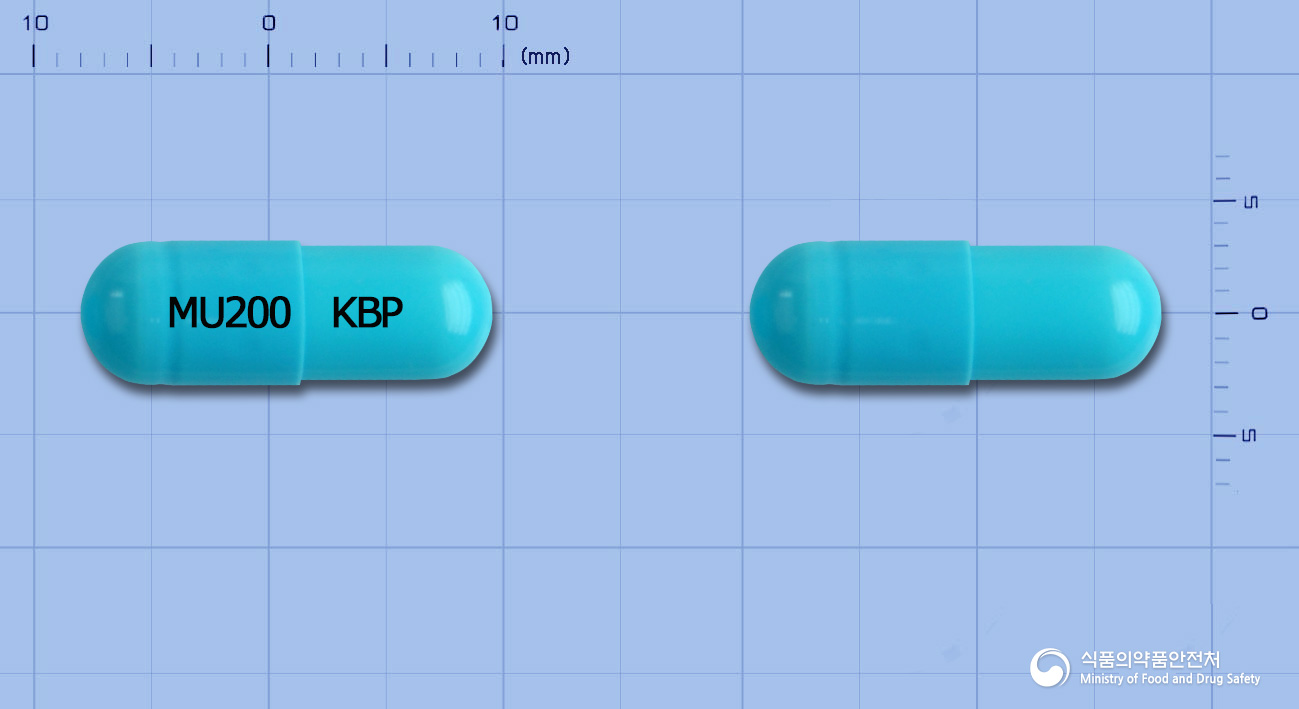 뮤스테인캡슐200mg(아세틸시스테인) 제품 이미지