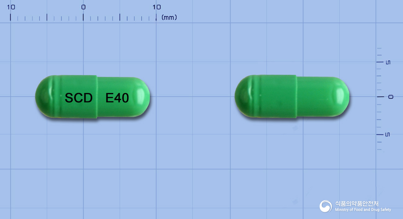넥트라캡슐40mg(에스오메프라졸마그네슘이수화물) 제품 이미지