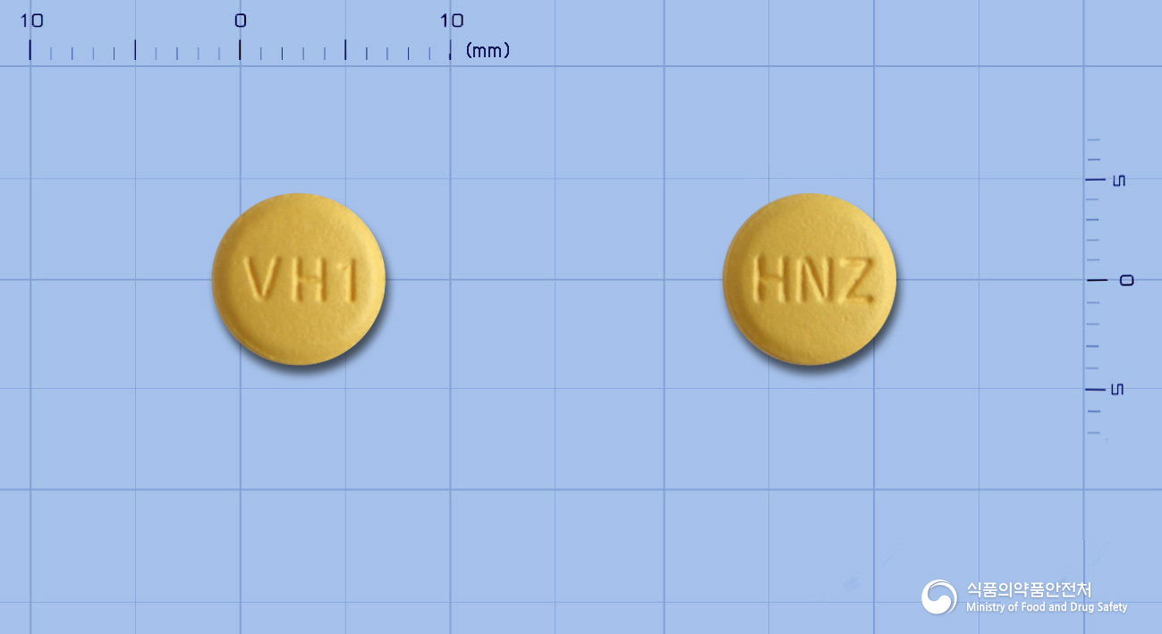 휴니즈발사르핀정5/80mg(암로디핀, 발사르탄) 제품 이미지