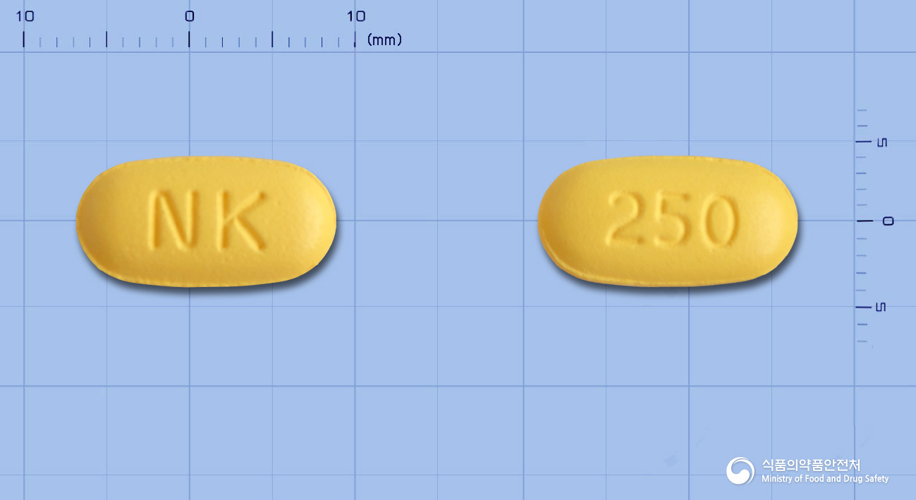 클라라정250mg(클래리트로마이신) 제품 이미지