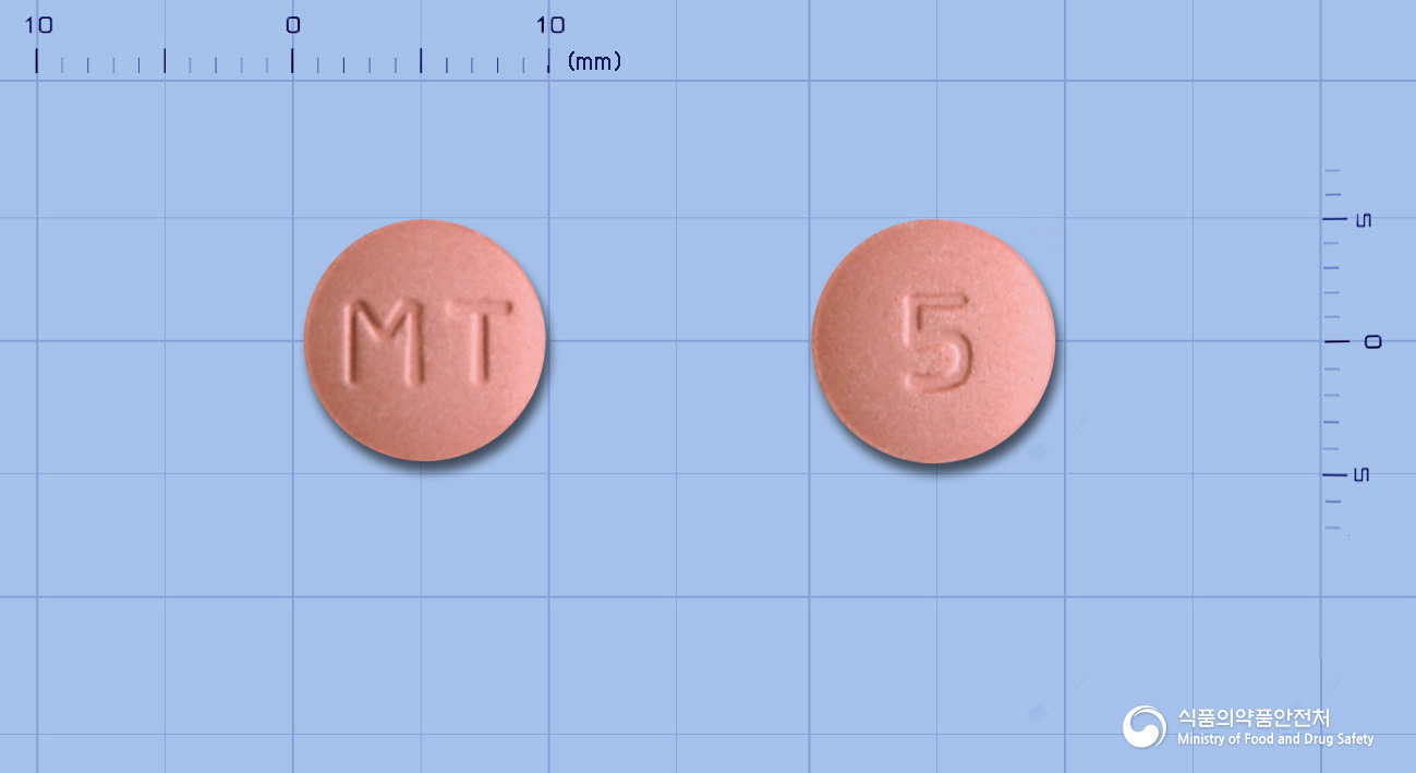 모노루카츄정5mg(몬테루카스트나트륨) 제품 이미지