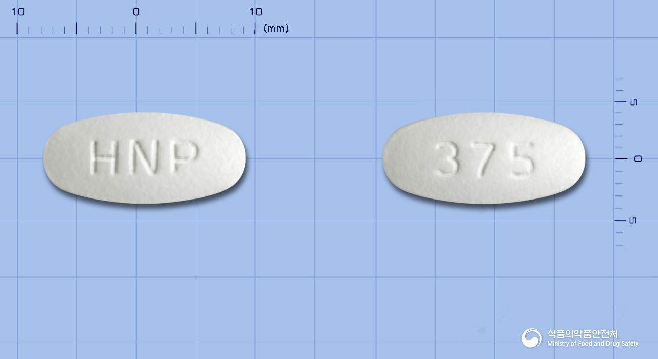아시크라정375mg(아목시실린수화물·클라불란산칼륨(2:1)) 제품 이미지