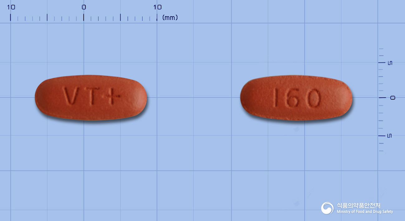 바레탄플러스정160/12.5mg 제품 이미지