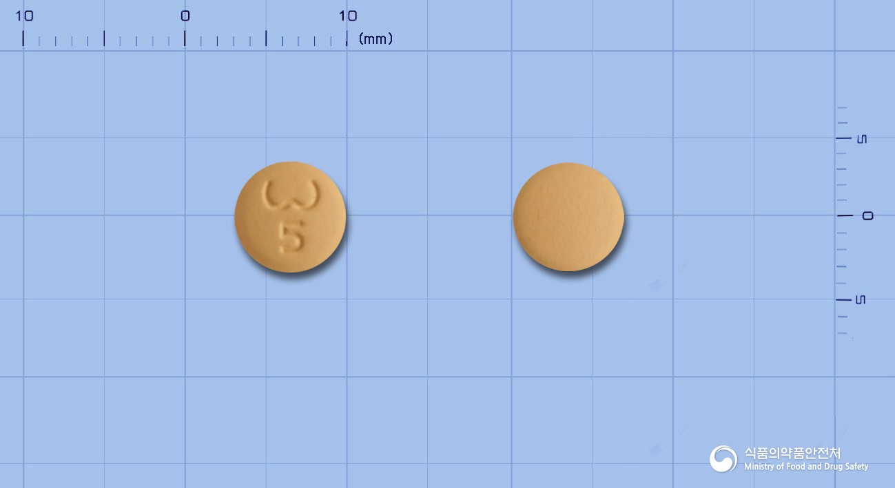 로수브이정5mg(로수바스타틴칼슘) 제품 이미지