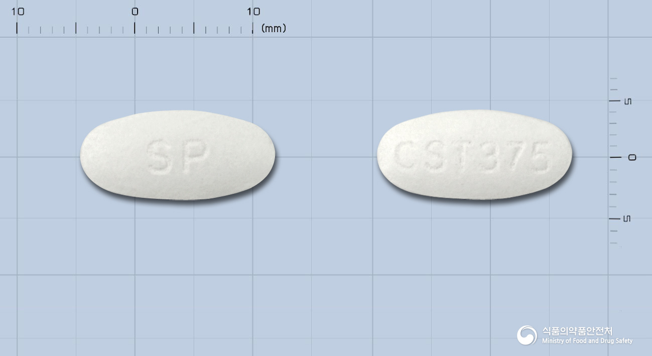 크라목신정(수출명:SHIXCLAMOXTablets,SHINPOONGCLAMOXTablets,SHINACINTablet375mg,ATADAR Tablat 375mg) 제품 이미지