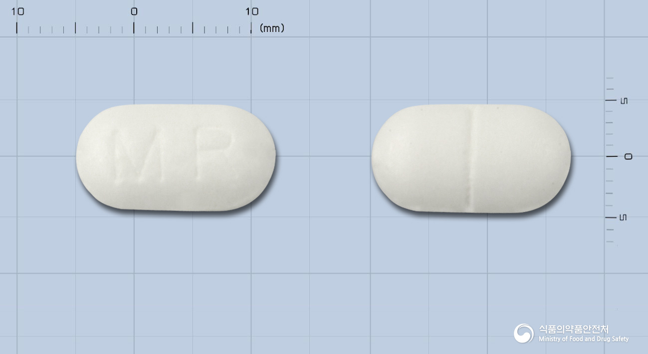 명문메토카르바몰정(수출명:디베파닐정(Dibefaniltablet)) 제품 이미지