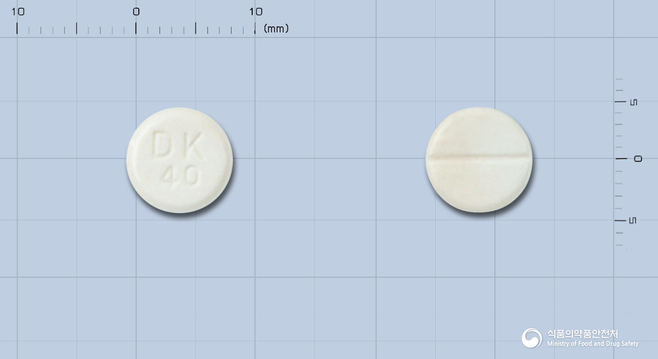 인데놀정40mg(프로프라놀롤염산염) 제품 이미지