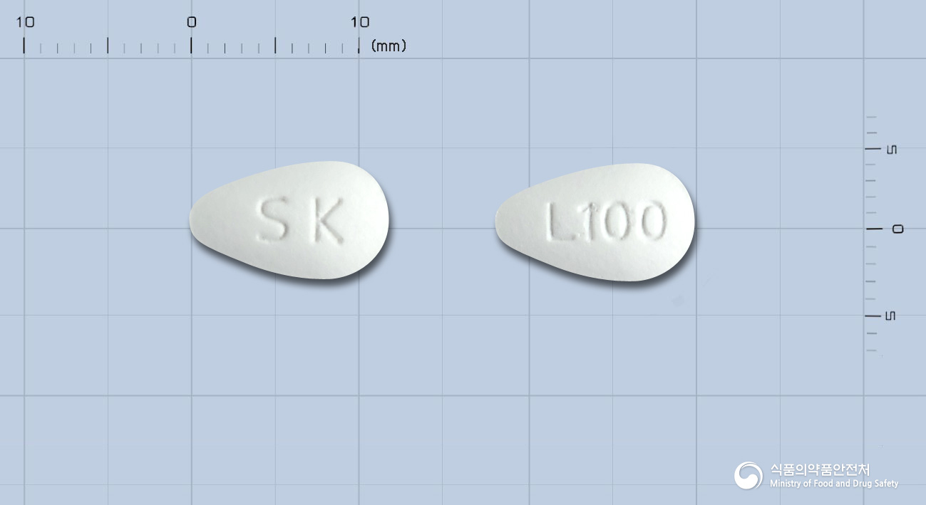 코스카정100mg(로사르탄칼륨) 제품 이미지