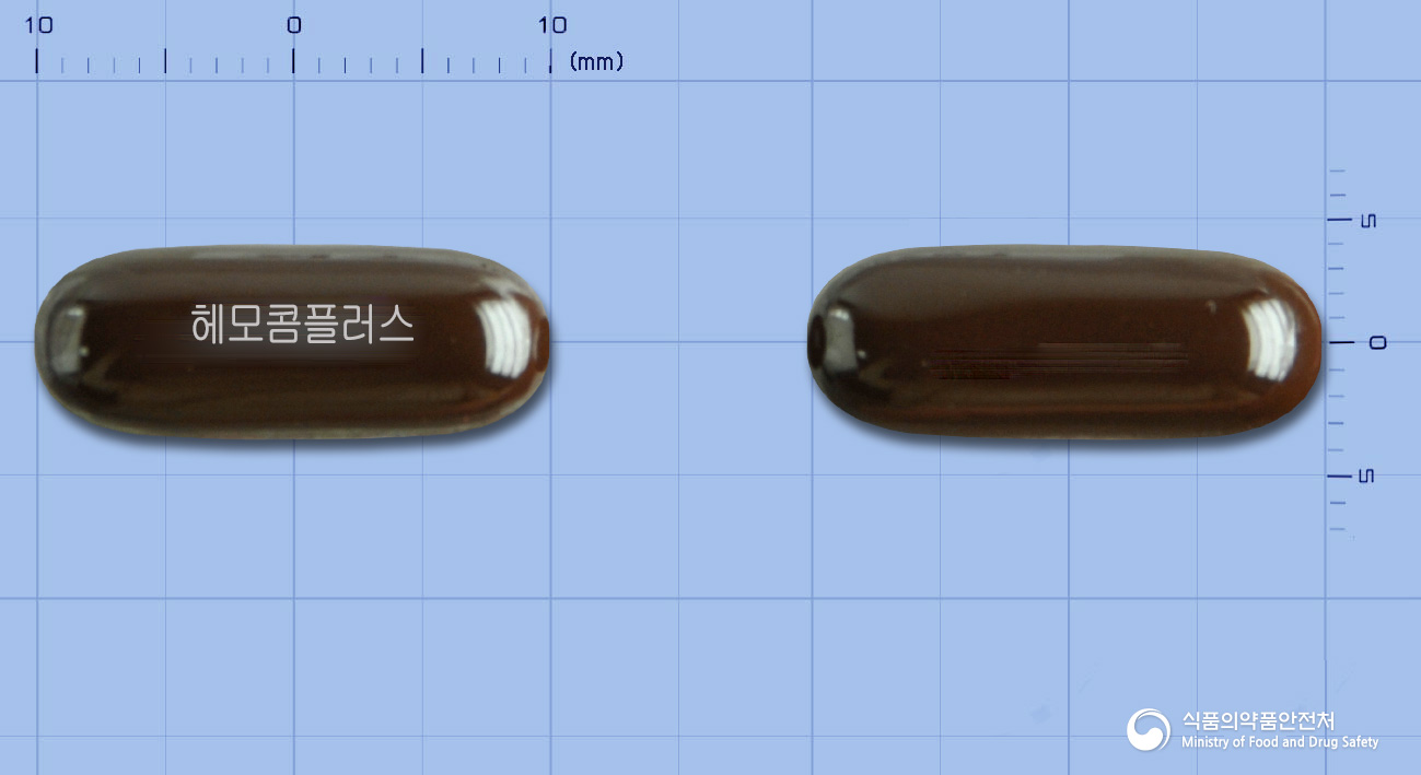 헤모콤플러스연질캡슐(수출명: COMHEMO) 제품 이미지