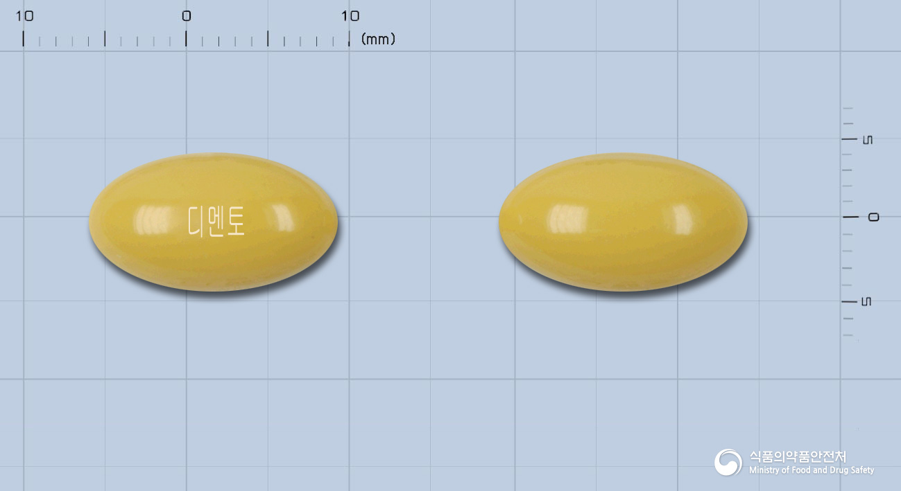 디멘토연질캡슐(콜린알포세레이트) 제품 이미지