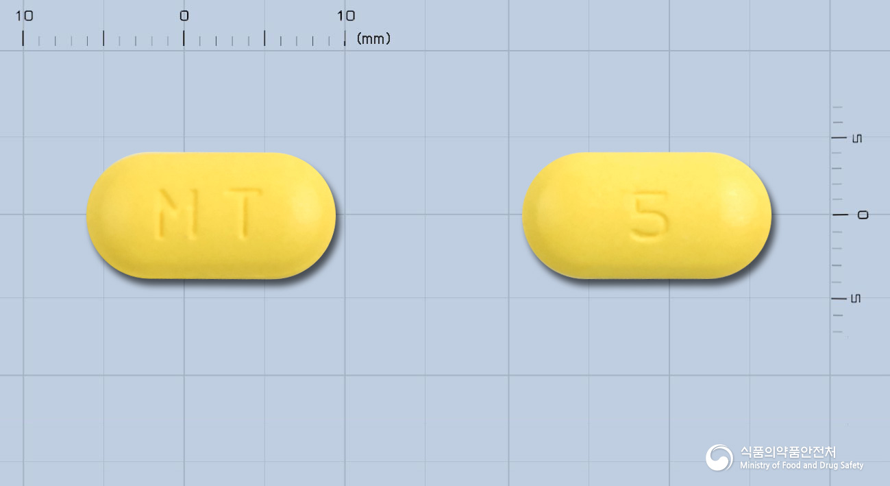 메티벤정500/5mg(수출용) 제품 이미지