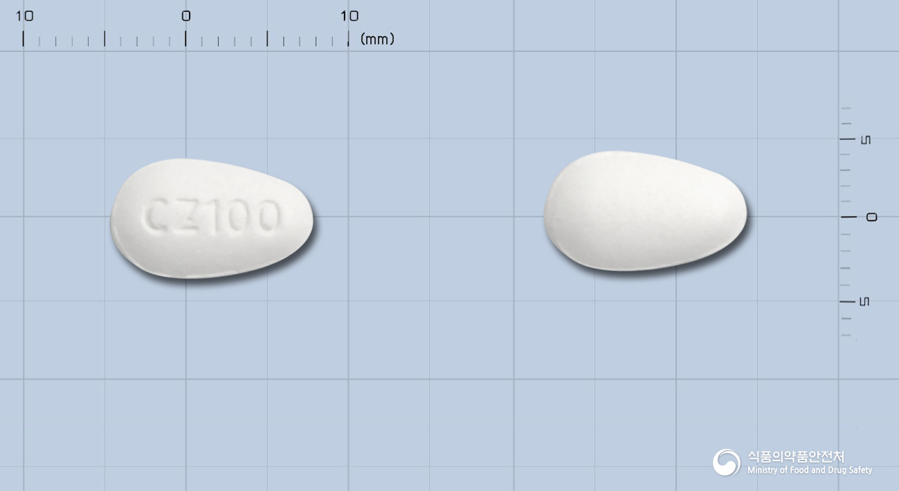 코자르탄정100mg(로사르탄칼륨) 제품 이미지