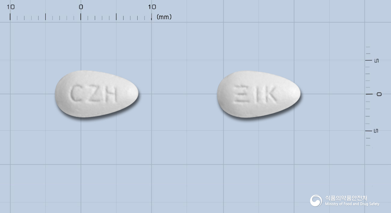 세자르정100mg(로사르탄칼륨) 제품 이미지