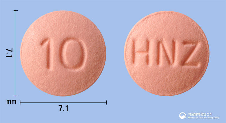 크레로스정10mg(로수바스타틴칼슘) 제품 이미지