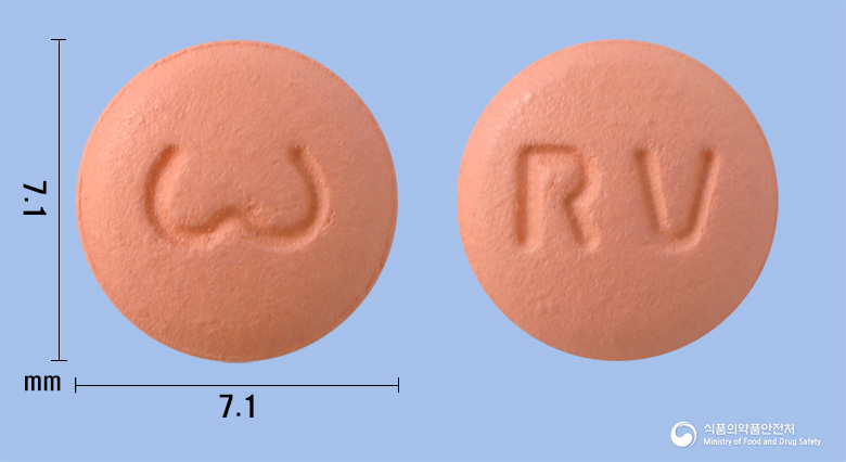 로수브이정10mg(로수바스타틴칼슘) 제품 이미지