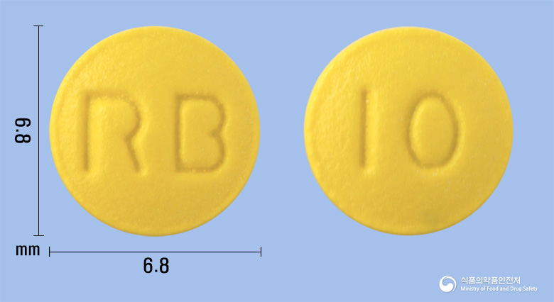라베라즈정10mg(라베프라졸나트륨) 제품 이미지