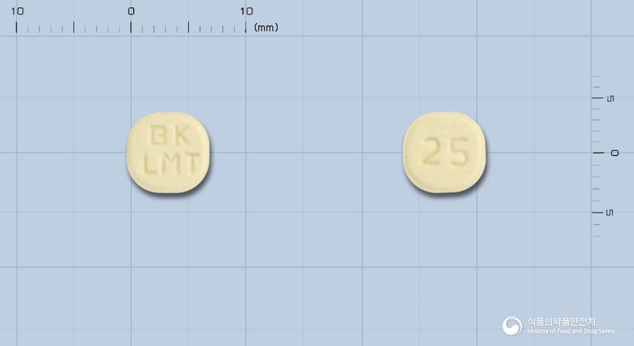 라모티진정25밀리그램(라모트리진) 제품 이미지