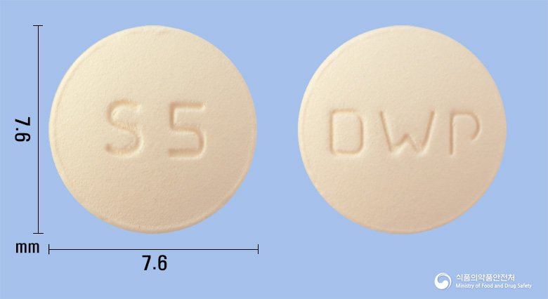 솔리프로정5mg(솔리페나신숙신산염) 제품 이미지