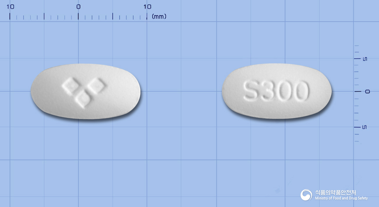 아이살탄정300mg(이르베사르탄) 제품 이미지