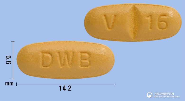 디오브이정160mg(발사르탄) 제품 이미지