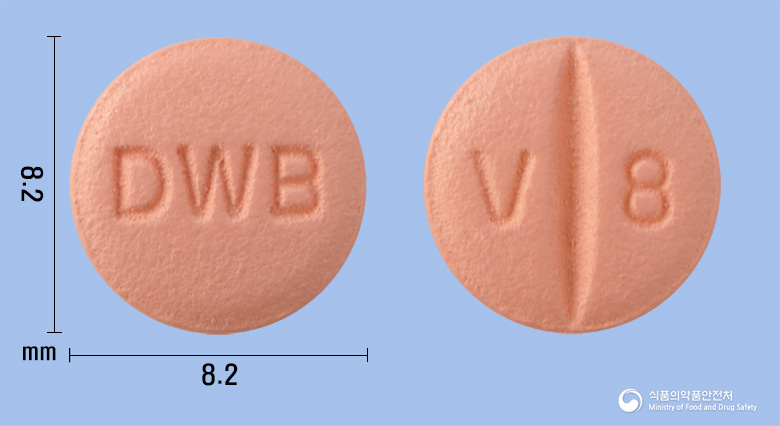 디오브이정80mg(발사르탄) 제품 이미지