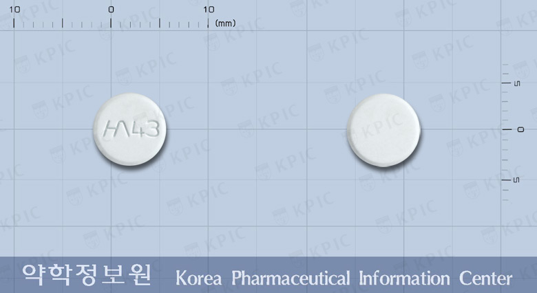 한올트리메부틴말레산염정 제품 이미지
