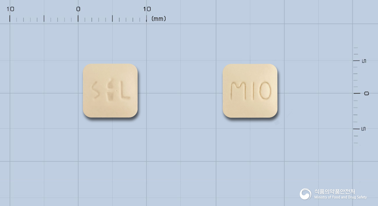 몬테루스정10mg(몬테루카스트나트륨) 제품 이미지