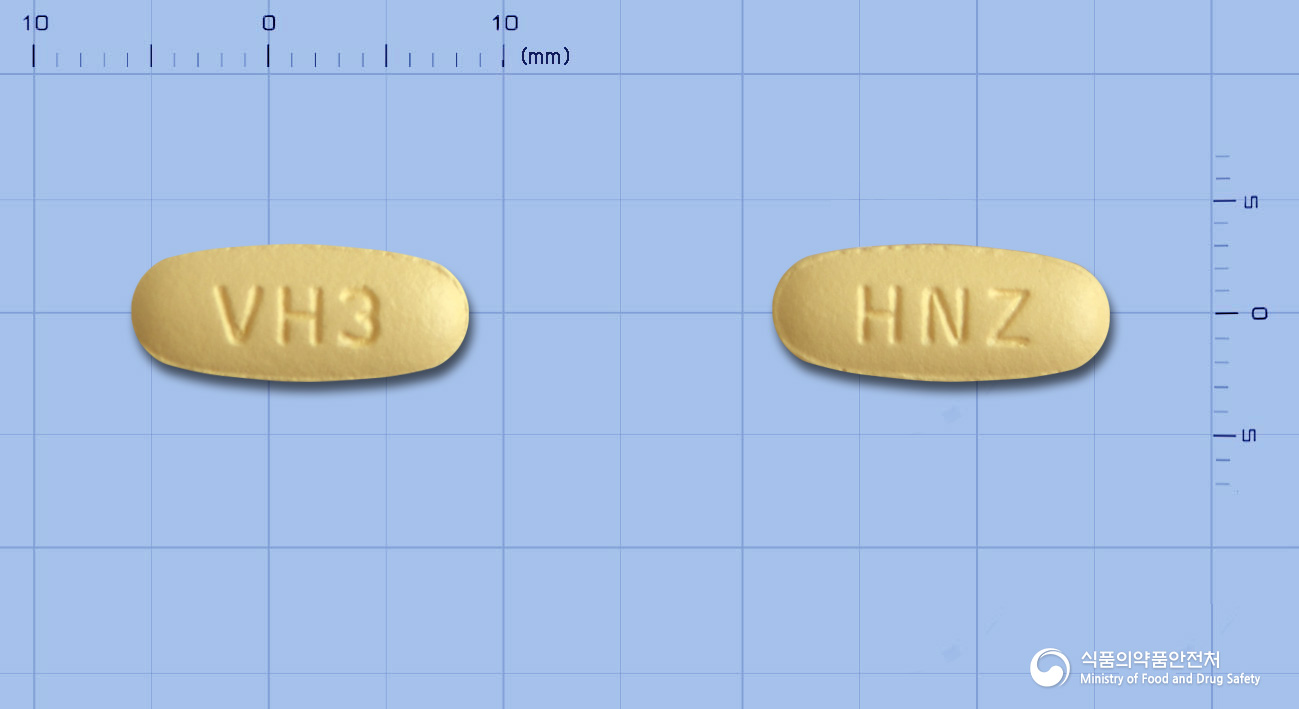휴니즈발사르핀정10/160mg(암로디핀, 발사르탄) 제품 이미지