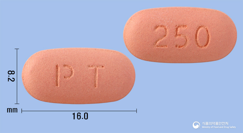 유로레보정250mg(레보플록사신수화물) 제품 이미지