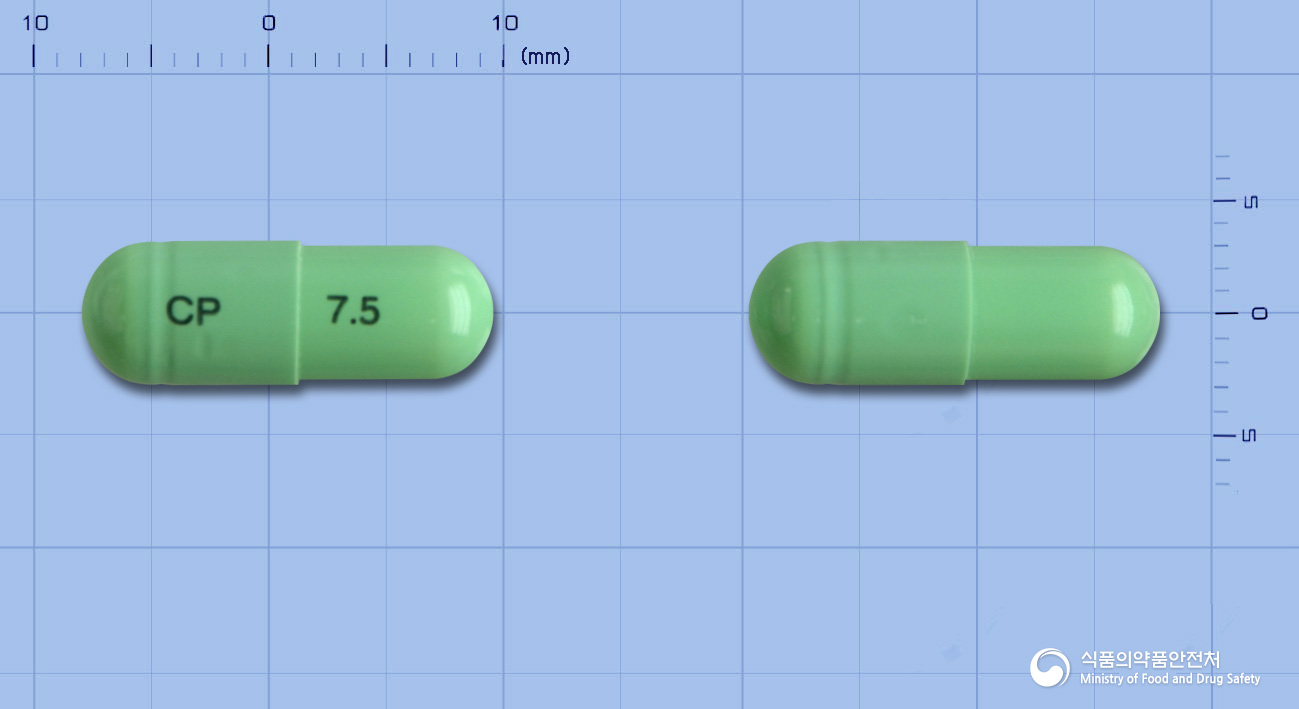 씨엠지멜록시캄캡슐7.5mg 제품 이미지